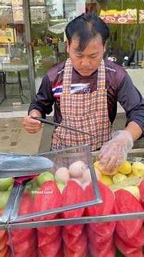Street vendor fruit in Thailand.