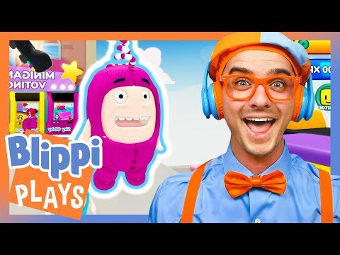 Blippi Plays Obby Bods | Blippi Plays | Educational & Gaming Videos for Kids