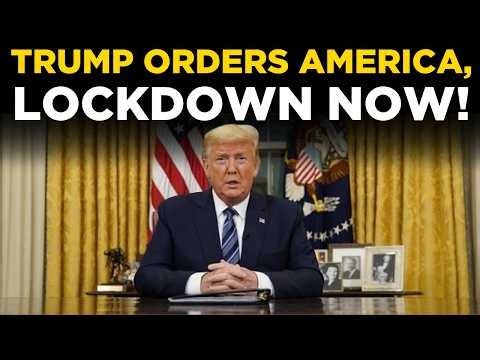 Breaking News Live: Trump “Lockdown Now” Claim | World News Live | Trump Lockdown Order