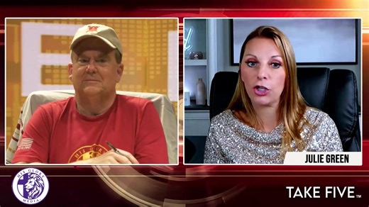 Ep. 2298: Julie Green - Unprecedented Events & Prophetic Warnings | Take FiVe Julie Green joins Take FiVe to discuss unprecedented global events, rising tensions, and prophetic warnings about what’s coming next. From geopolitical shifts to spiritual warfare, this episode highlights the urgency of staying alert, grounded in faith, and prepared for what lies ahead. Website: https://www.jgminternational.org/http://www.jgminternational.org/ Socials: https://rumble.com/c/juliegreenministries – Rumble