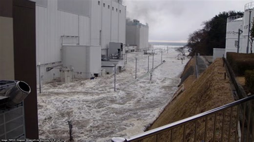 The tsunami hit Japan - then three nuclear reactors melted down