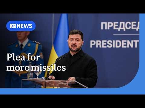 Zelenskyy pleads for more surface-to-air missiles after Russian barrage | ABC NEWS