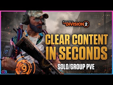 Destroy Multiple Enemies At Once! The Division 2: Solo/Group PVE Negotiator's Builds - TRY THESE!