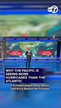 Why the Pacific is seeing more hurricanes than the Atlantic