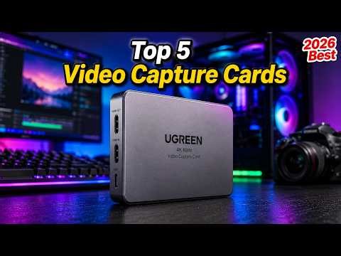 Best Video Capture Cards for 4K & 1080p 60FPS in 2026 | Video Capture Card for Gaming & Streaming