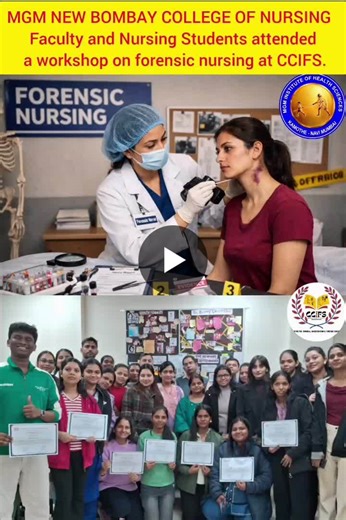 Forensic Nursing Workshop at CCIFS with MGM New Bombay College of Nursing | Mohammad Faisal posted on the topic | LinkedIn
