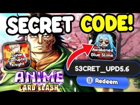*NEW* ALL WORKING UPDATE 5.6 CODES FOR ANIME CARD CLASH! ROBLOX ANIME CARD CLASH CODES