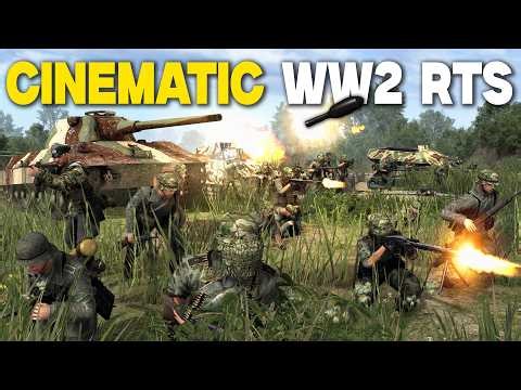 TERRIYIFING WW2 German Prototypes.. in Gates of Hell | GoH WW2 RTS Custom Editor battle