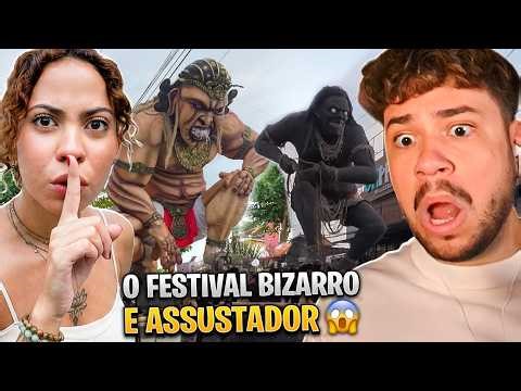 1 DIA NO FESTIVAL MAIS ASSUSTADOR DE BALI - React Cadê a Mari e o Toshio?