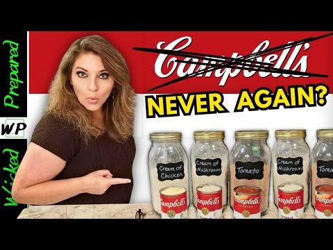 Never Buy Canned Soup Again! Copycat Shelf Stable Soup Mixes (Chicken, Mushroom & Tomato)