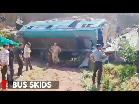 Poonch: Bus Skids Off Road, 5 Passengers Injured