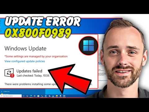 Windows 11 Error 0x800f0989? Fix Update Failure Step by Step (2026)