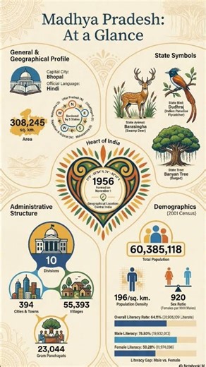 Madhya Pradesh: A Statistical Glance