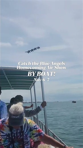 Blue Angels, dolphins, and a great time out on the water!