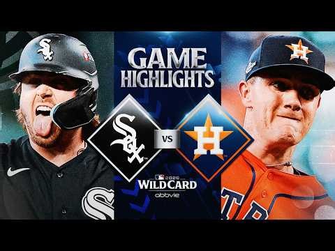 WHITE SOX vs. ASTROS: Wild Card Full Game 2 Highlights (September 30) | 2026 MLB Season
