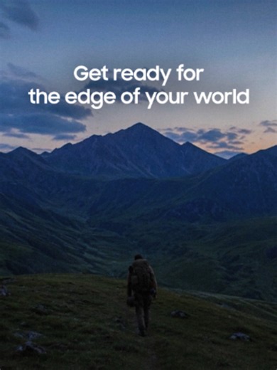 Get ready for the edge of your world Some stories aren't waiting to be found. They're waiting to be followed. Keep moving toward the next unforgettable moment. #PSSD #Choosethesurething #SamsungSSD