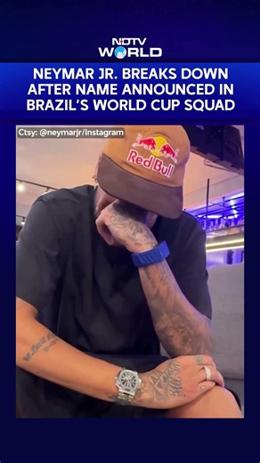 Fifa World Cup 2026 | Neymar Jr. Breaks Down After His Name Announced In Brazil's World Cup Squad