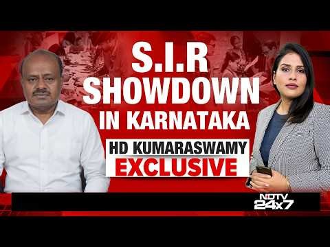 Karnataka News | HD Kumaraswamy Targets Congress Over Karnataka's SIR Exercise