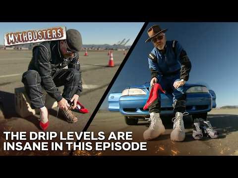 Can Wearing High Heels Make You a More Dangerous Driver? | MythBusters