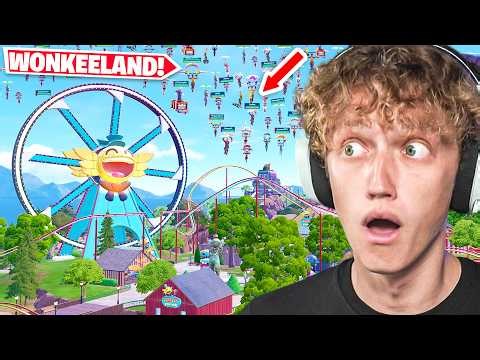 I Got 100 Players To Land At WONKEELAND In Chapter 7 Fortnite!