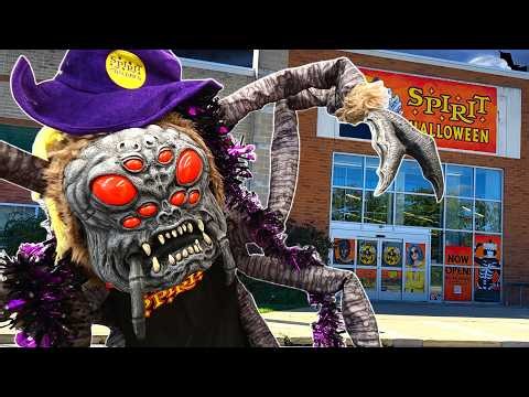 SPIRIT HALLOWEEN 2026 INSIDE ABANDONED JFABS ELYRIA OHIO