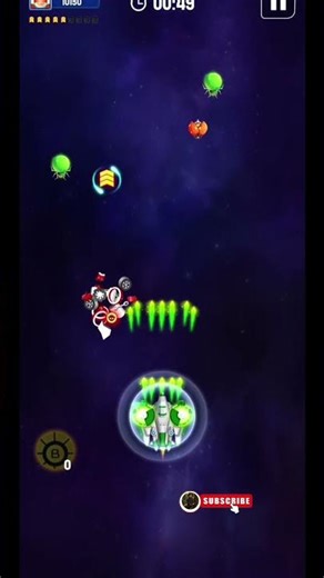 🌌Space Bee Invasion🔥 Fight against deadly alien bees in deep space!#games#gaming #shorts#shortvideo