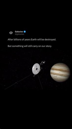 Galaxies on Instagram: "While Voyager 1 will go silent in 2030, the probe will continue to travel through the Milky Way indefinitely, with the golden records potentially surviving for billions of years. Video: NASA"