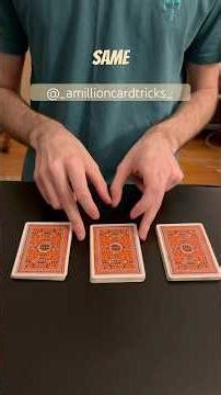 A Clever Card Trick Technique! Tutorial #magic #tricks #tutorial