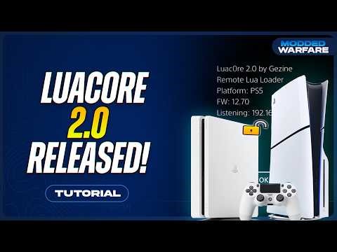 Luac0re 2.0B Released with 12.70 PS5 Support!