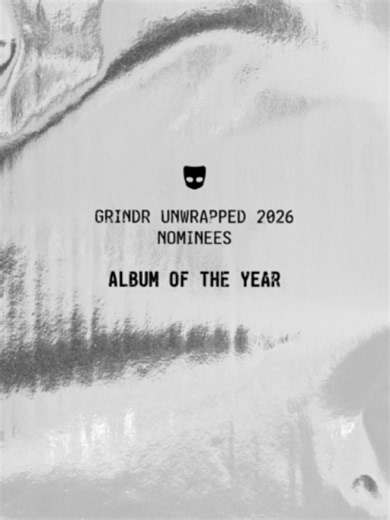 Vote for the 2026 Grindr Unwrapped Album of the Year