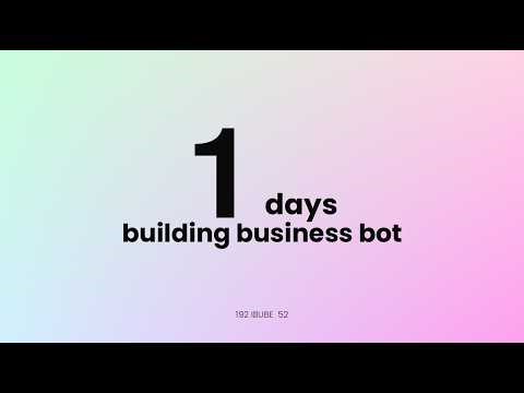 Day 1/100: The Business Bot Begins (Repo, venv, First Python File)