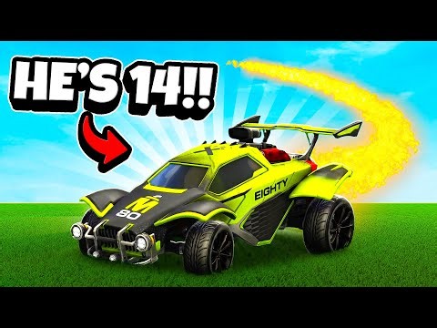 We Ran Into The Youngest Prodigy In Rocket League