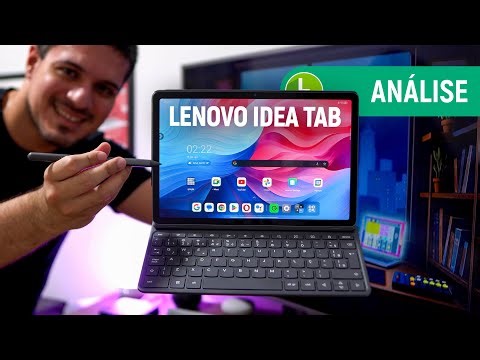 LENOVO IDEA TAB: tablet "2 EM 1" com TELA 2.5K e BATERIA para 10 HORAS | Análise / Review