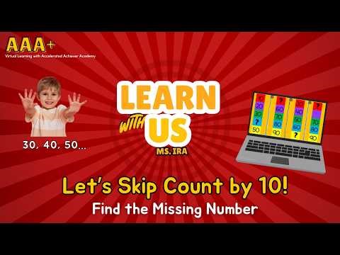 Skip Counting by 10s: Find the Missing Numbers