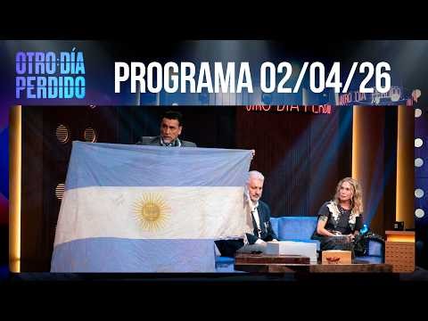 OTRO DÍA PERDIDO - Programa 02/04/26 - NOCHE DE EMOCIONES CON GLORIA CARRÁ Y VETERANOS DE MALVINAS