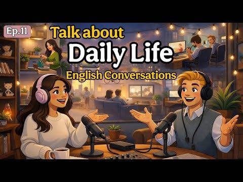Daily Routine English Conversation | Morning to Night Vocabulary & Phrases