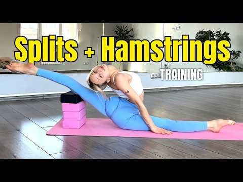 Splits Stretch Routine (Middle & Front Splits + Hamstrings)