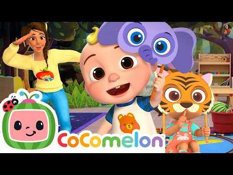Peekaboo I See You - Animal Play Pretend | CoComelon Nursery Rhymes and Kids Songs