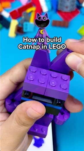 Can Brickify build CatNap in LEGO? (Poppy Playtime)