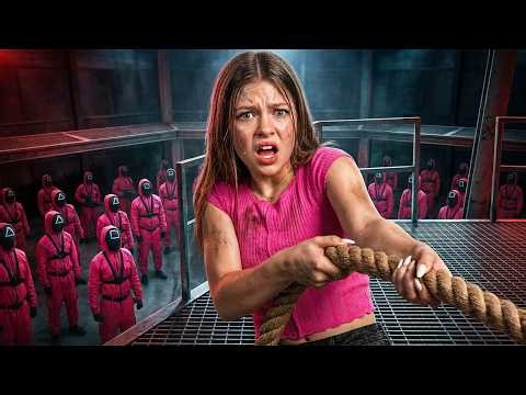 Surviving Every Netflix Show in 24 Hours! (Squid Game & Wednesday Challenge) | Salish Matter