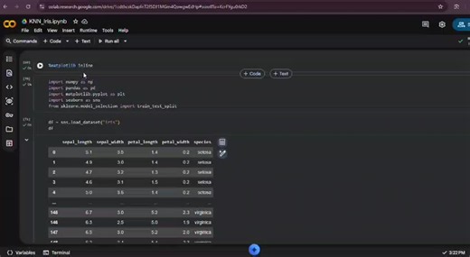 #huebits #internship #day6 #machinelearning #knn #irisdataset #python #datascience #artificialintelligence #learningjourney #handsonlearning | Ramya Surakasula