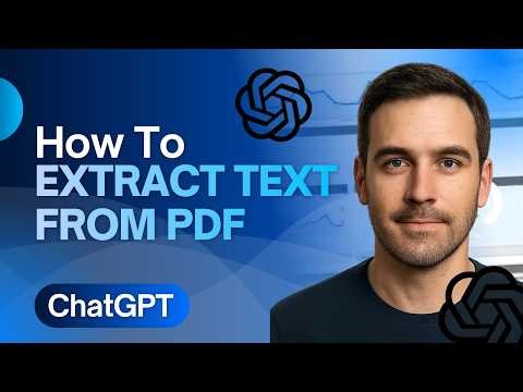 How to Extract Text from a PDF in ChatGPT (2026) | Convert PDF to Text Step-by-Step