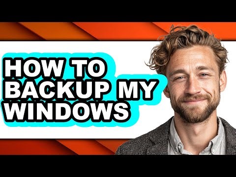 How to Backup My Windows (easy Method)