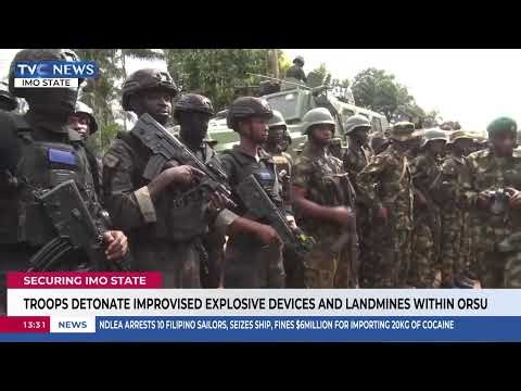 Troops Detonate Improvised Explosive Devices, Landmines In Imo Community