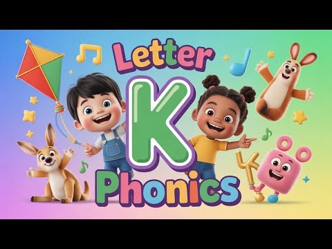 Letter K Phonics Song 🔤🎵 | Learn the K Sound | ABC Songs for Kids