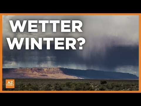 You should prepare for a wet winter in Arizona this year. Here's why