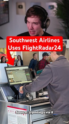 Southwest Airlines Uses FlightRadar24