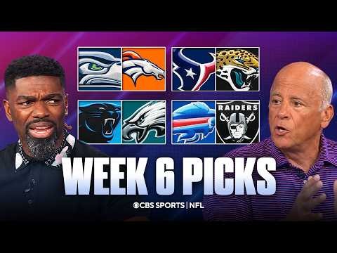 NFL Predictions and Picks for EVERY Week 6 Game [Seahawks at Broncos] | Best Bets ✅