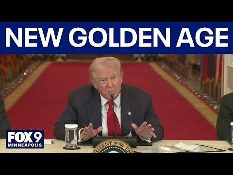 LIVE | Trump speaks at New Golden Age Summit
