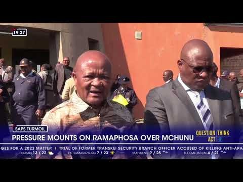 Pressure mounts on Ramaphosa over Mchunu